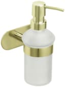WENKO Seifenspender Orea Gold Matt mit Turbo-Loc® Halterung Bild 3