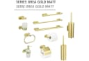 WENKO Seifenspender Orea Gold Matt mit Turbo-Loc® Halterung Bild 4