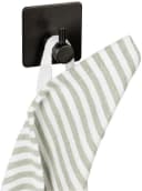 WENKO Wandhaken Ureo Schwarz 4er Set Klebebefestigung Bild 4