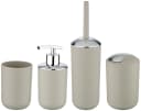 Badaccessoire-Set WENKO "Brasil" Taupe Kunststoff Bild 2