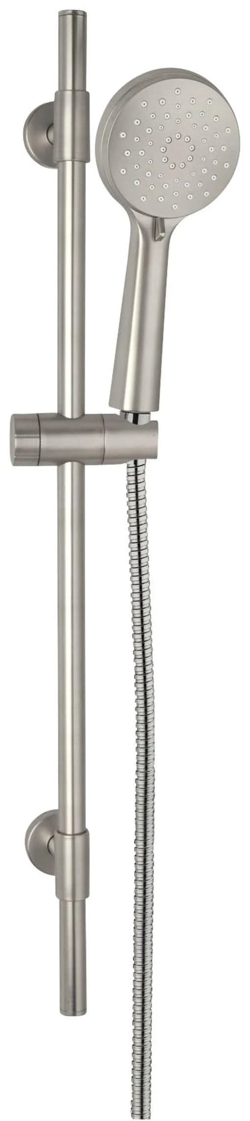 WENKO Brausegarnitur Young Silber Matt Edelstahl mit Handbrause