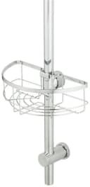 WENKO Duschablage Floresta Rund Silber Bohrfrei Bild 5