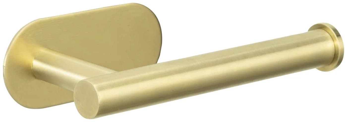 WENKO Toilettenpapierhalter Orea Gold Matt - Bohrfrei mit Turbo-Loc - Bild 2
