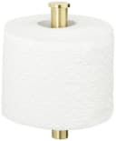 WENKO Toilettenpapierhalter Orea Gold Matt - Bohrfrei mit Turbo-Loc Bild 3
