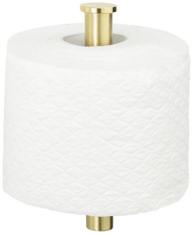 WENKO Toilettenpapierhalter Orea Gold Matt - Bohrfrei mit Turbo-Loc - Bild 3