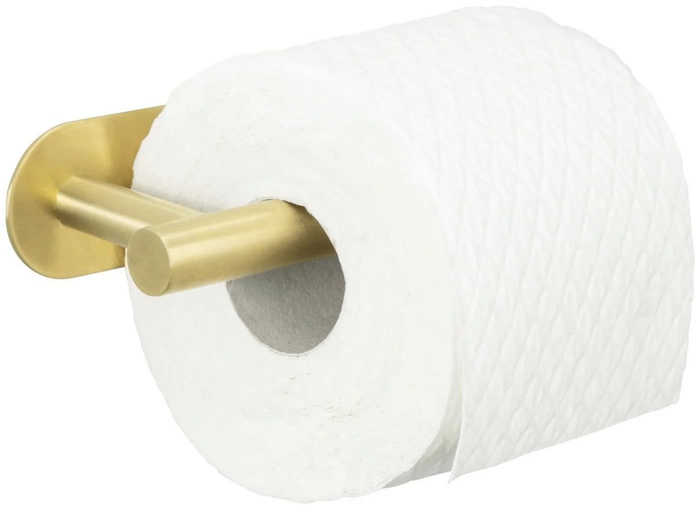 WENKO Toilettenpapierhalter Orea Gold Matt - Bohrfrei mit Turbo-Loc - Bild 4