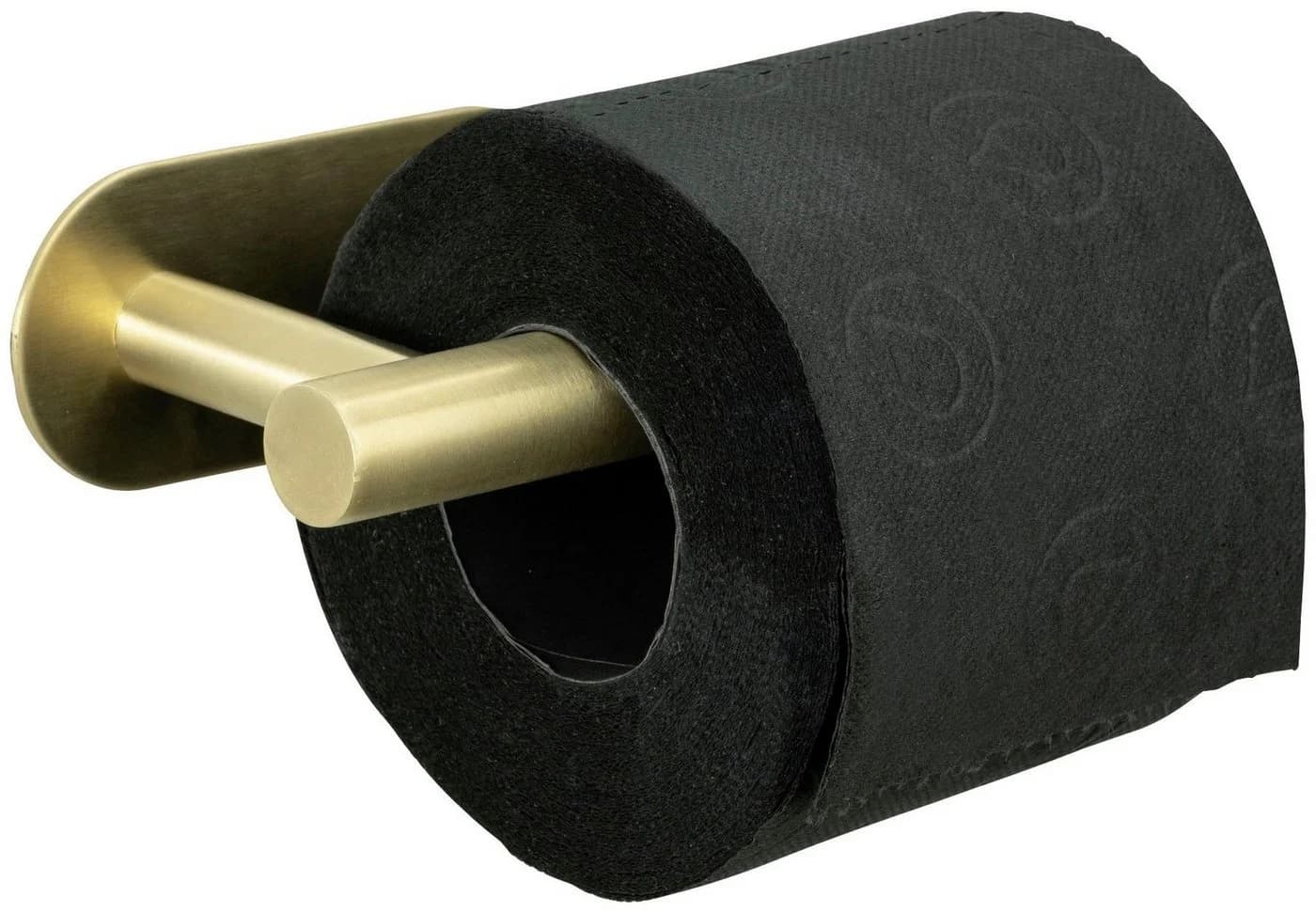 WENKO Toilettenpapierhalter Orea Gold Matt - Bohrfrei mit Turbo-Loc - Bild 5