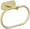 WENKO Handtuchring Orea Gold Matt Edelstahl ohne Bohren Bild 3