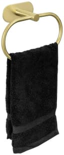 WENKO Handtuchring Orea Gold Matt Edelstahl ohne Bohren Bild 4