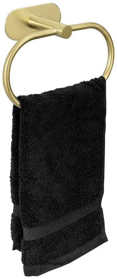 WENKO Handtuchring Orea Gold Matt Edelstahl ohne Bohren - Bild 4