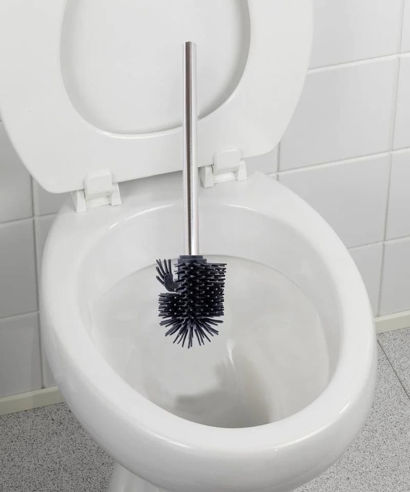 WENKO WC-Garnitur Raumsparwunder Silber mit Halter - Bild 3
