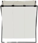 WENKO Wäschesortierer Trio XL Beige Schwarz 3 Fächer Bild 2