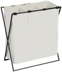 WENKO Wäschesortierer Trio XL Beige Schwarz 3 Fächer Bild 3