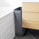 WENKO Wäschetasche Slim Anthrazit Wäschesammler 46 l Bild 1