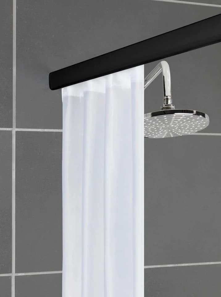 SCHÖNER WOHNEN-Kollektion Vorhangschiene Jete Teleskop Duschschiene Aluminium - Bild 3