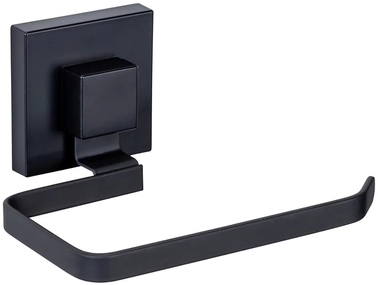 WENKO Toilettenpapierhalter Quadro Edelstahl Schwarz Vakuum-Loc - Bild 3