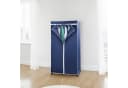 WENKO Stoffschrank Modell Air Dunkelblau mit Kleiderstange Bild 5