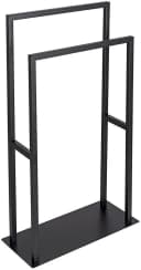 WENKO Handtuchständer Rivaltana Schwarz Edelstahl Industrial Style Bild 1