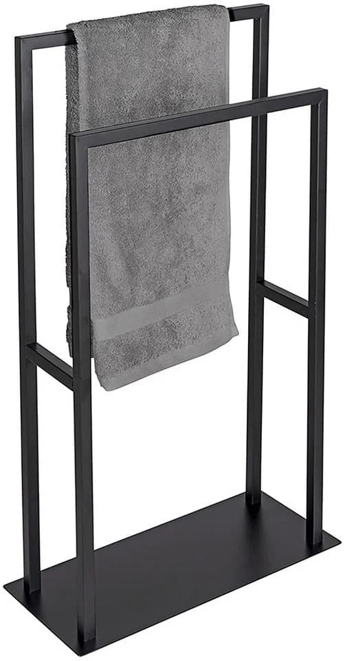 WENKO Handtuchständer Rivaltana Schwarz Edelstahl Industrial Style - Bild 4