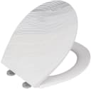 WENKO WC-Sitz Menin Duroplast Mehrfarbig Relief-Oberfläche Absenkautomatik Bild 3
