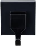 WENKO Wandhaken Quadro Schwarz 2er Set Vacuum-Loc Befestigung ohne Bohren Bild 3