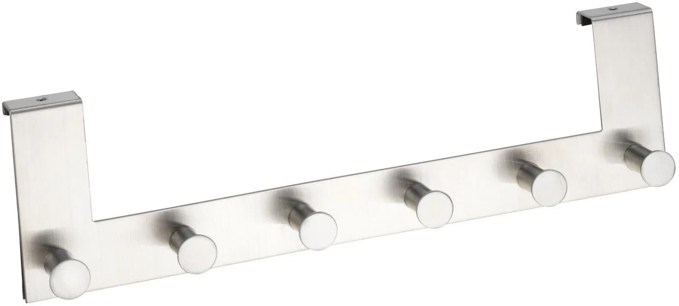 WENKO Türhaken Celano 6 Haken Edelstahl Silber - Bild 2