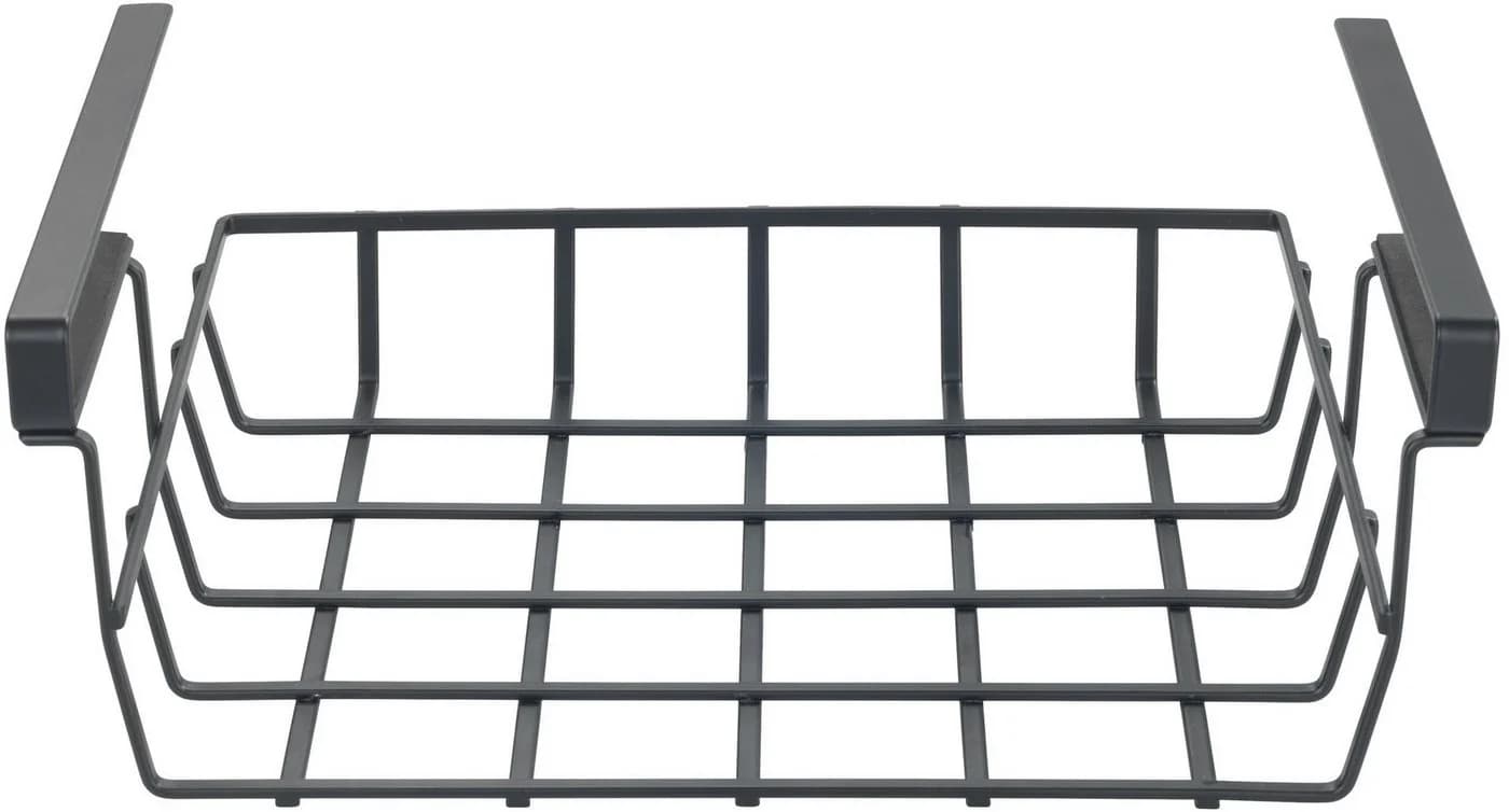 WENKO Einhängekorb Klea Schwarz Metall Drahtkorb für Regale - Bild 2