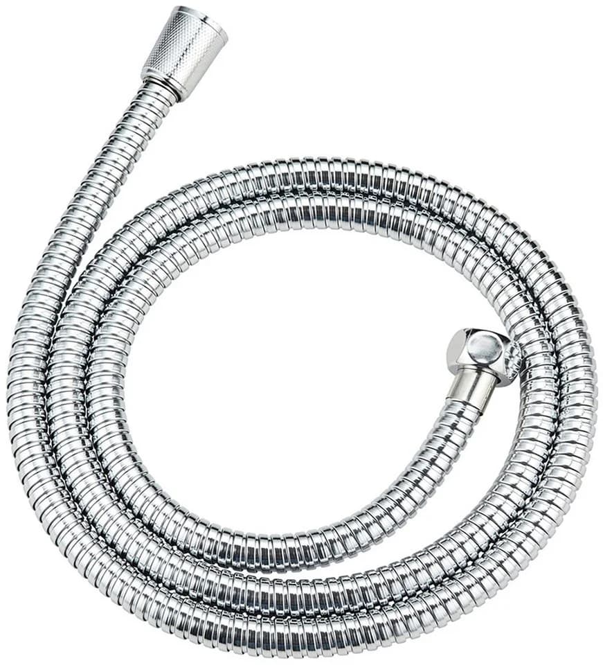 WENKO Basic Line Handbrause Set Silber 5 Strahlarten 150cm - Bild 5