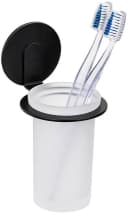 Wenko Turbo-Loc Zahnputzbecher Bivio Black matt Bild 2