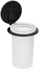 Wenko Turbo-Loc Zahnputzbecher Bivio Black matt Bild 4