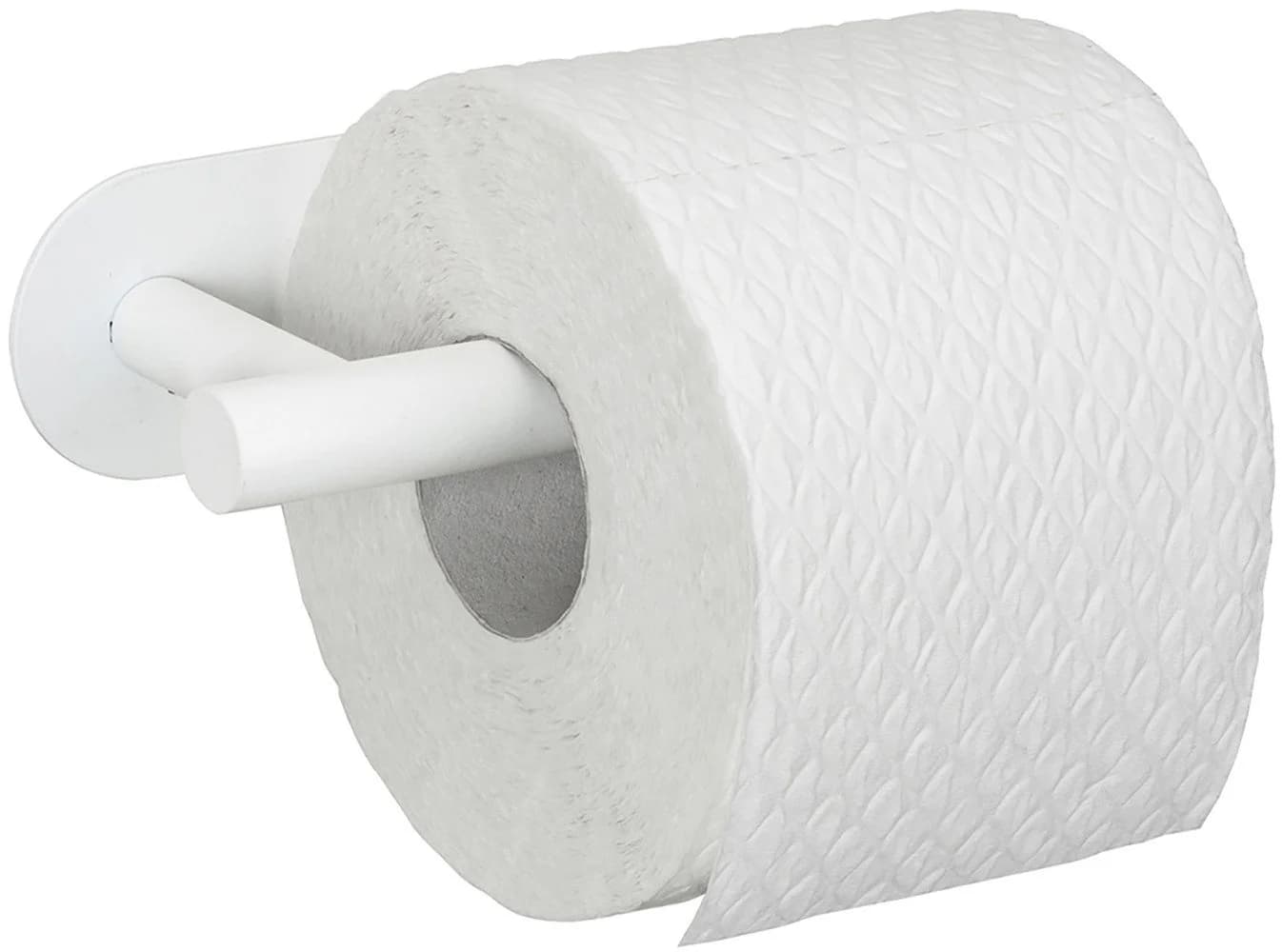 WENKO Toilettenpapierhalter Turbo-Loc Modell Orea Weiß Edelstahl - Bild 2