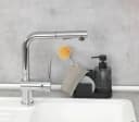 WENKO Küchenorganizer-Set Pina Schwarz Glas Bild 3