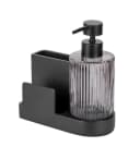 WENKO Küchenorganizer-Set Pina Schwarz Glas Bild 5