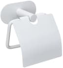 WENKO Toilettenpapierhalter Orea Weiß mit Deckel Bild 3