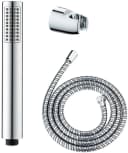 WENKO Basic Line Handbrause Set 3-tlg. Silber Chrom-Optik Bild 2