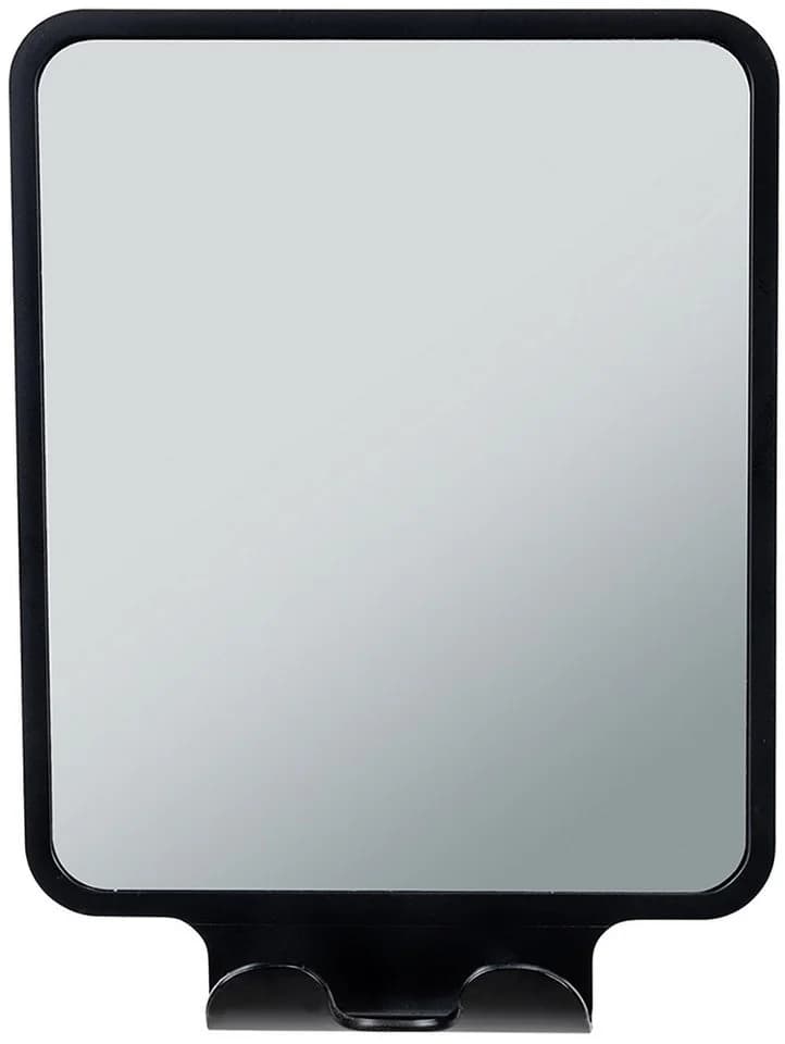 WENKO Wandspiegel Quadro Schwarz Antibeschlag Vacuum-Loc - Bild 4