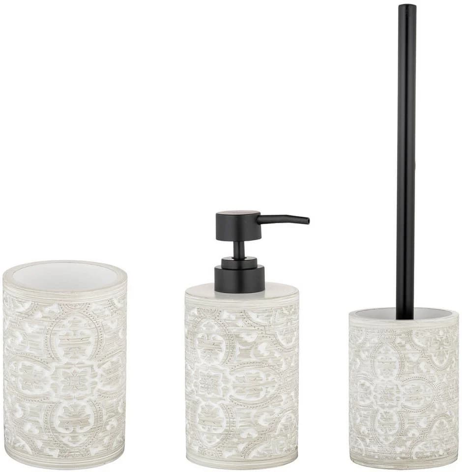 Badaccessoire-Set WENKO Ortezzano grau Kunststoff - Bild 2