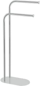 WENKO Handtuchständer Levante Freistehend Silber 2 Arme Bild 4