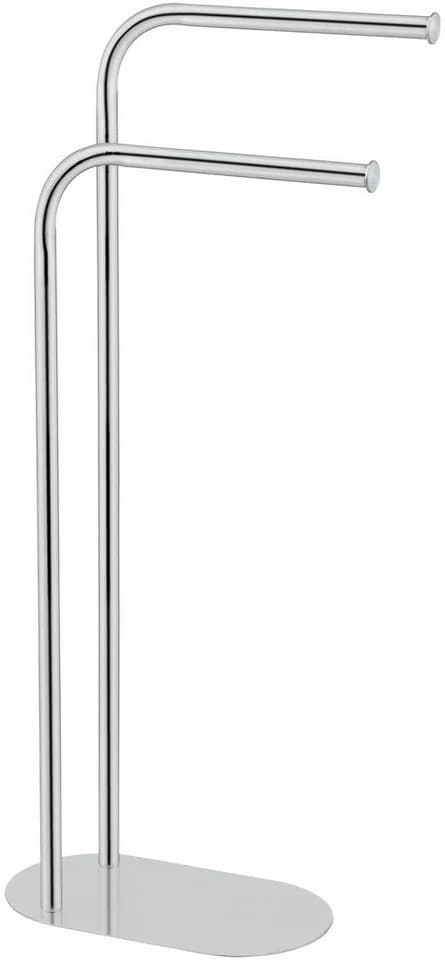 WENKO Handtuchständer Levante Freistehend Silber 2 Arme - Bild 4