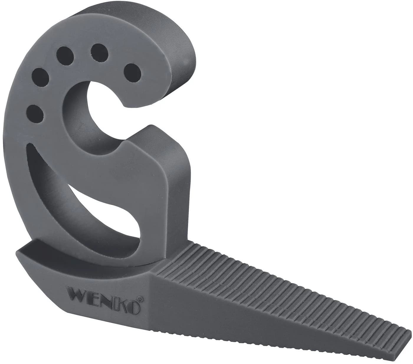 WENKO Multi-STOP® Anthrazit Set 4-tlg. Türstopper aus Kunststoff - Bild 3