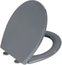 WENKO WC-Sitz Ostuni Grau bruchstabiler Toilettensitz mit Absenkautomatik Bild 3