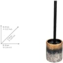 Badaccessoire-Set WENKO "Lacona" Mehrfarbig Beton Bild 3