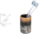 Badaccessoire-Set WENKO "Lacona" Mehrfarbig Beton Bild 4