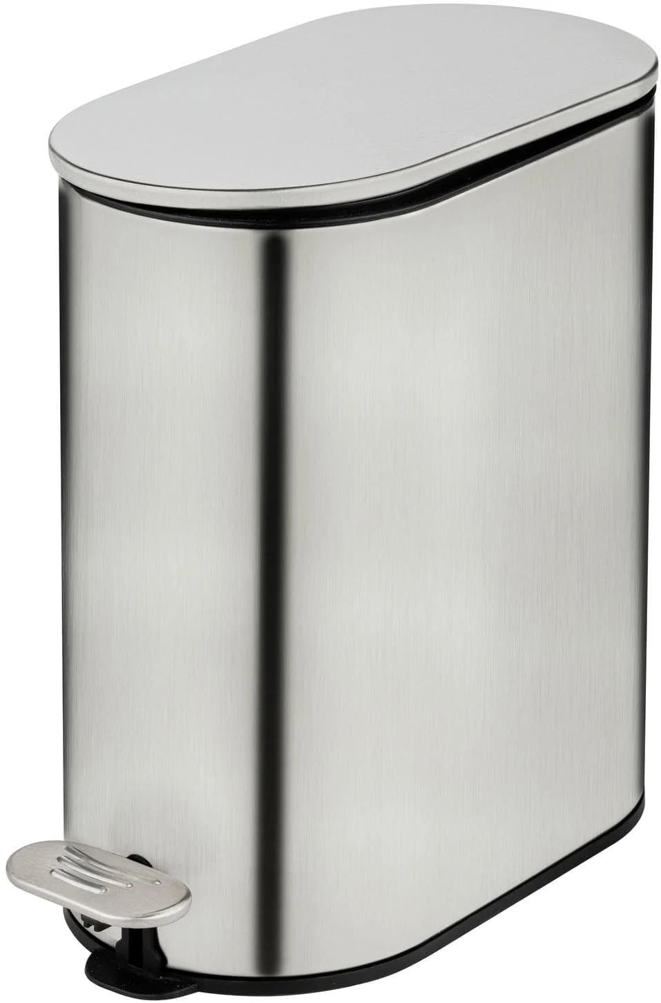 WENKO Kosmetikeimer Collungo Silber Edelstahl