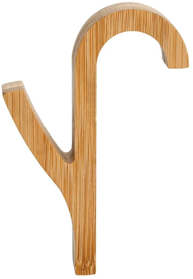 WENKO Handtuchhaken Bambus Set 6-tlg. Braun für Heizkörper - Bild 4