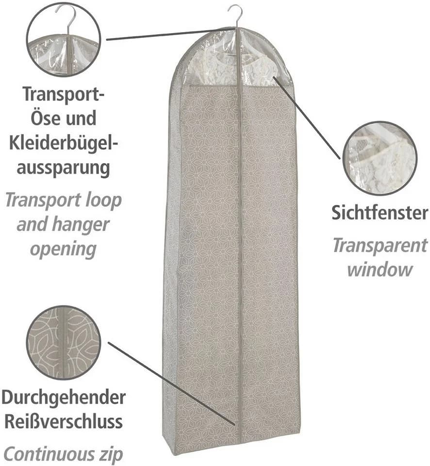 WENKO Kleidersack Balance Taupe 2er Set atmungsaktiv - Bild 5
