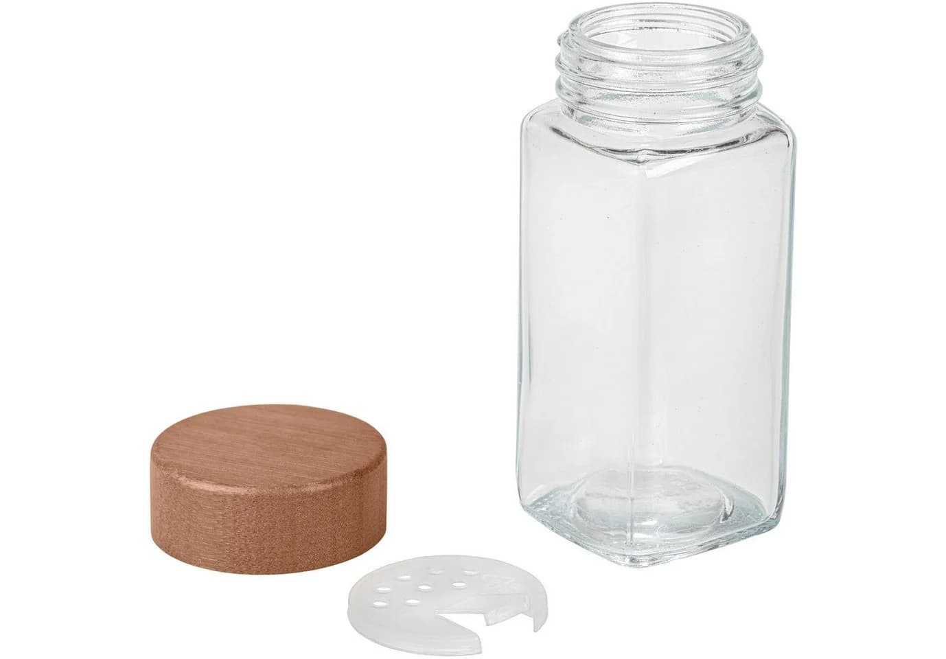WENKO Gewürzstreuer Anni Transparent Bambusdeckel - Bild 3