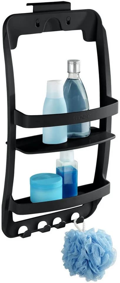 WENKO Badregal Universal Schwarz Kunststoff - Bild 2