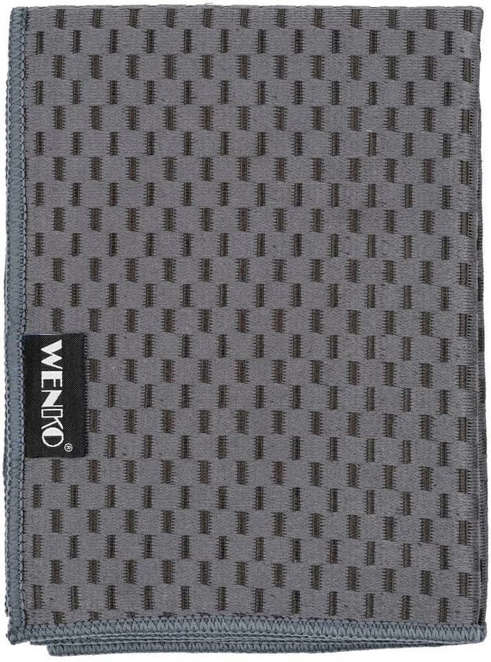 WENKO Geschirrtuch Miko Schwarz Grau Mikrofaser 6er-Set - Bild 4