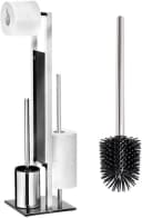 WENKO WC-Garnitur "Rivalta" Silberfarben Industrial Design Bild 2